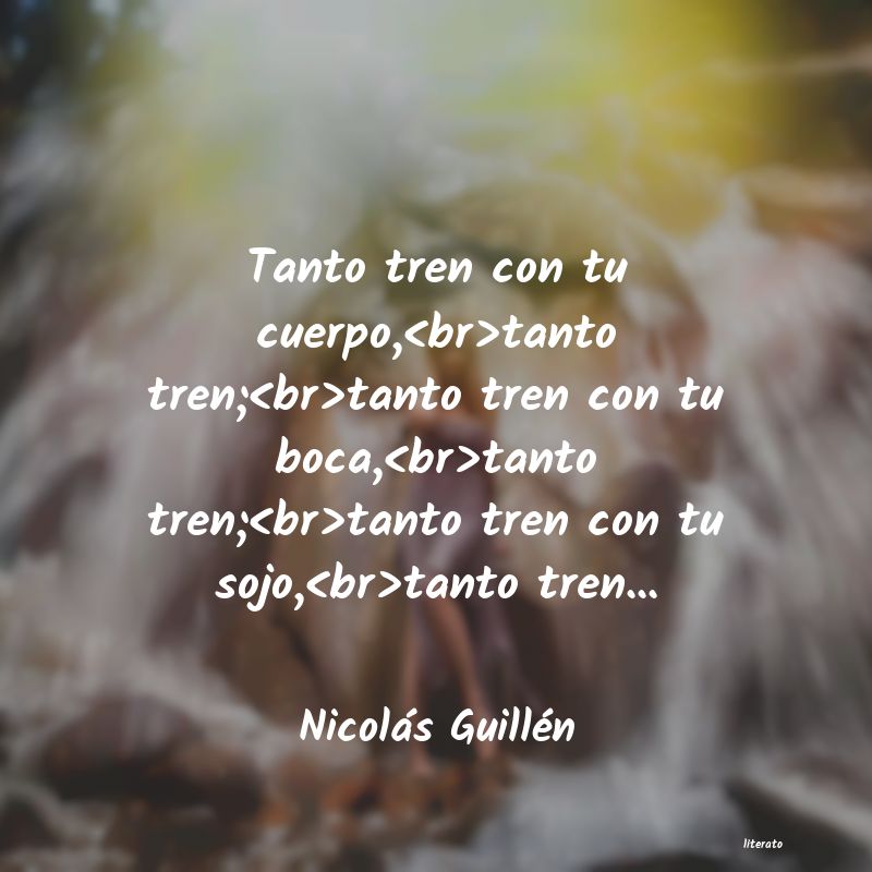 Frases de Nicolás Guillén