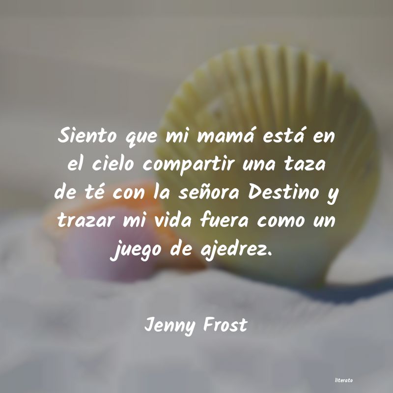 Frases de Jenny Frost