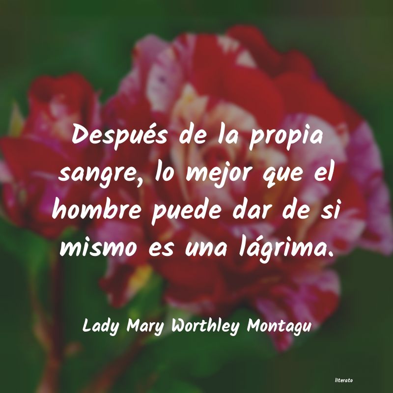 Frases de Lady Mary Worthley Montagu