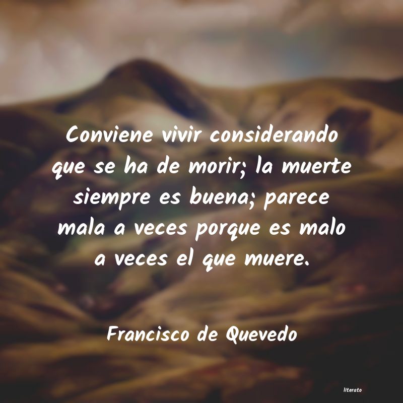 Frases de Francisco de Quevedo