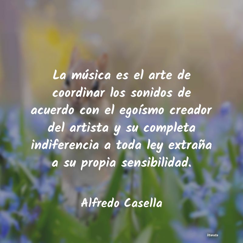 Frases de Alfredo Casella