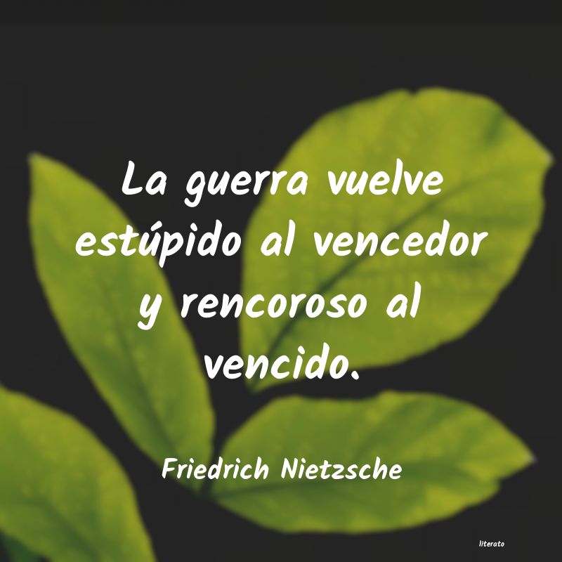 frases Nietzsche amistad compaÃ±ia