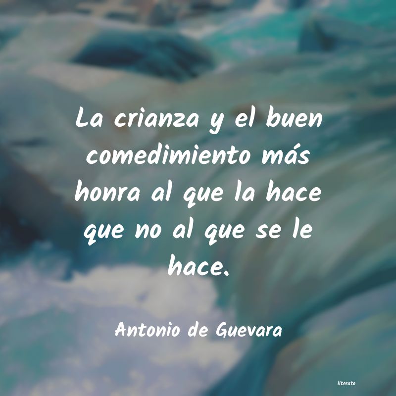 Frases de Antonio de Guevara