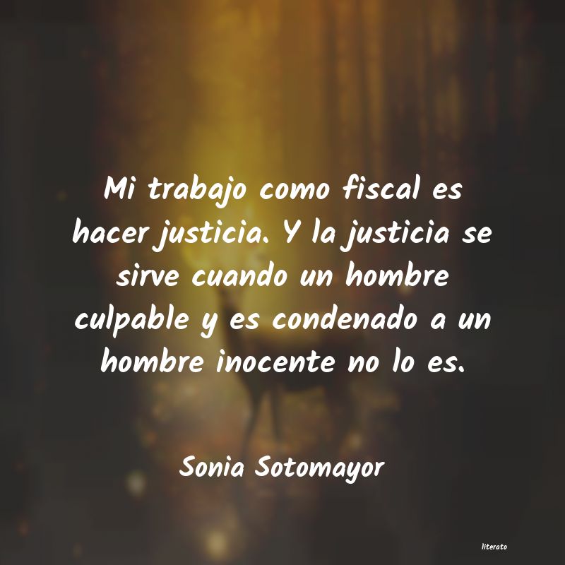 Frases de Sonia Sotomayor