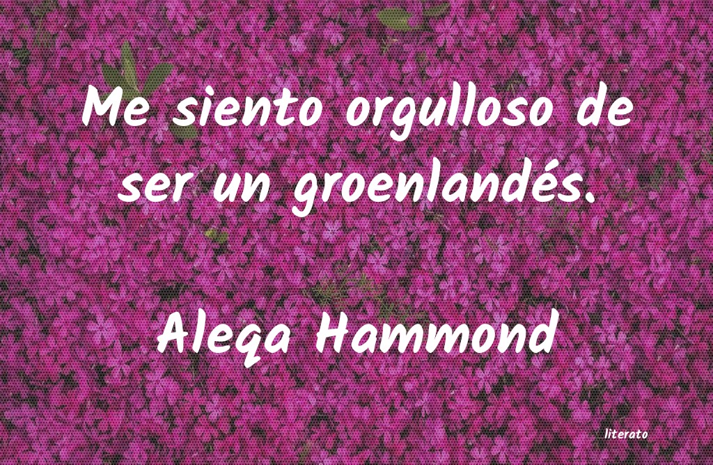 Frases de Aleqa Hammond