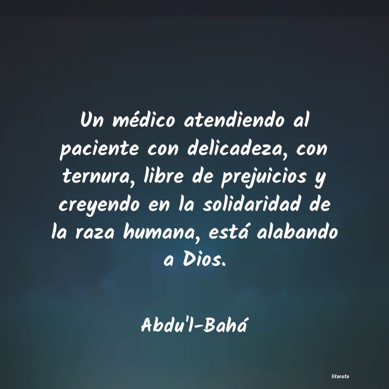 Frases de Abdu'l-Bahá