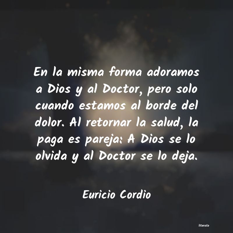 Frases de Euricio Cordio
