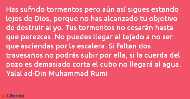 Frases de Yalal ad-Din Muhammad Rumi