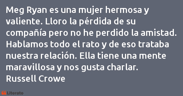 Frases de Russell Crowe