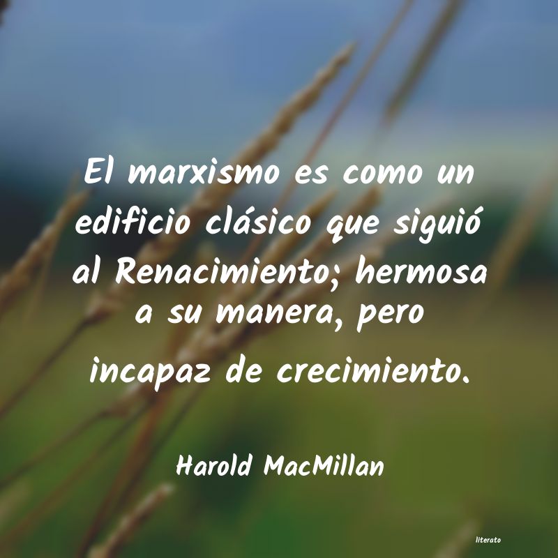 Frases de Harold MacMillan