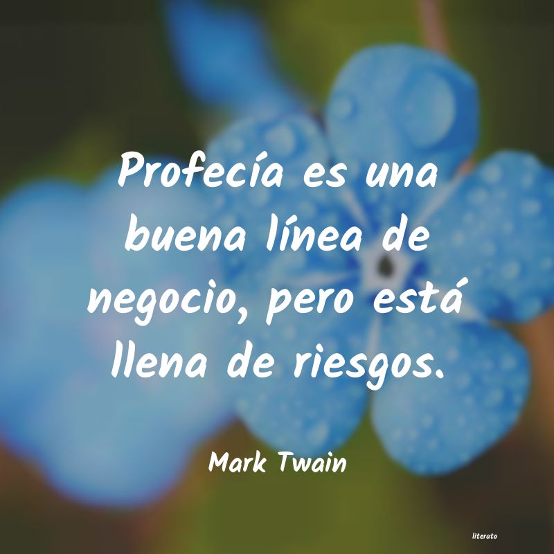 Frases de Mark Twain