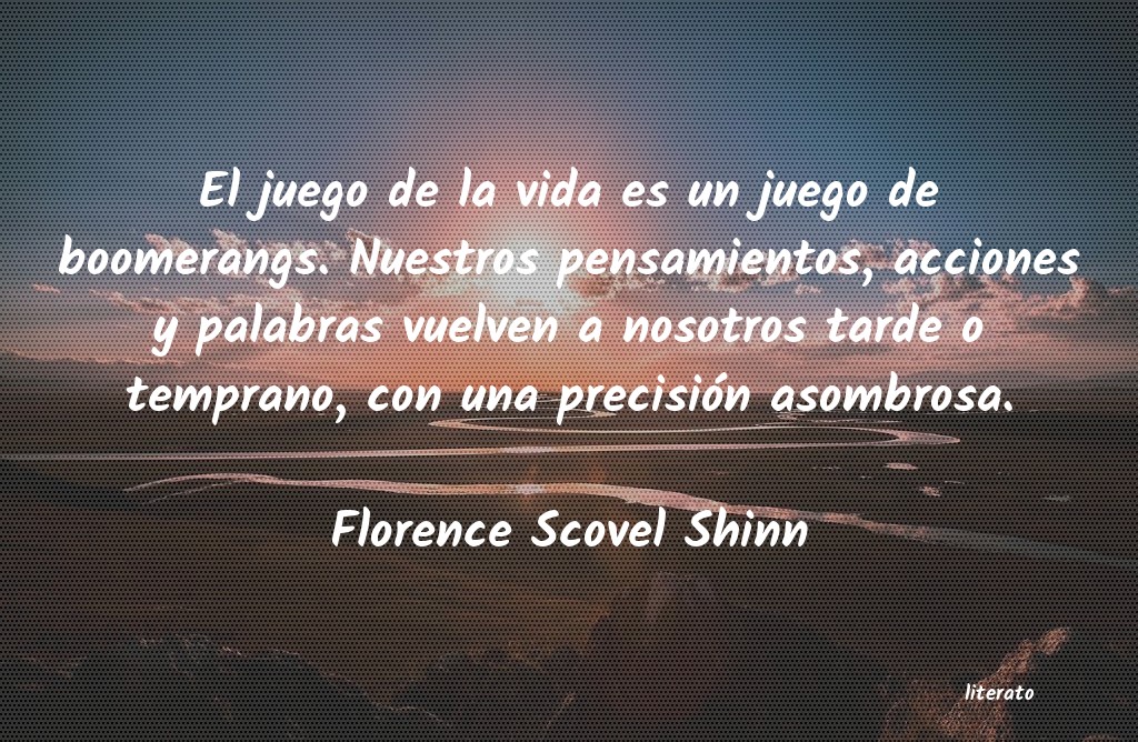 Frases de Florence Scovel Shinn