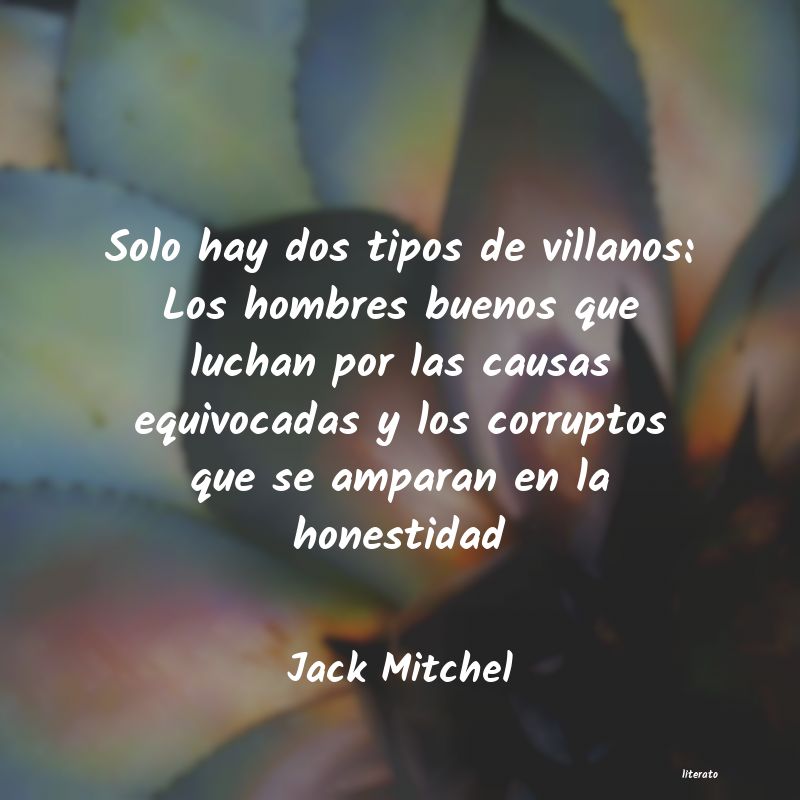 Frases de Jack Mitchel