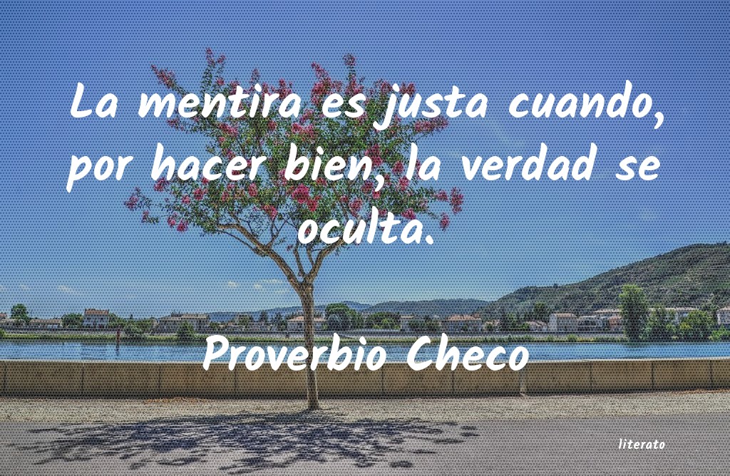 Frases de Proverbio Checo