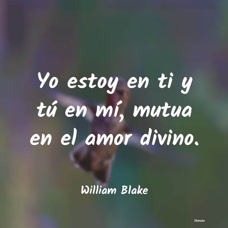 william blake frases de amor
