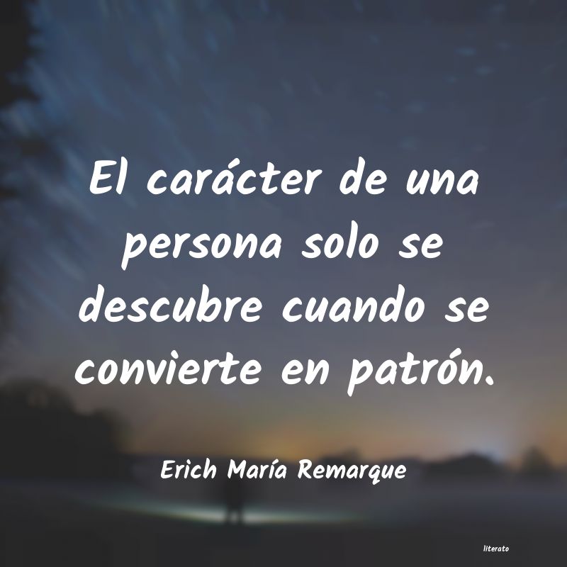 Frases de Erich María Remarque