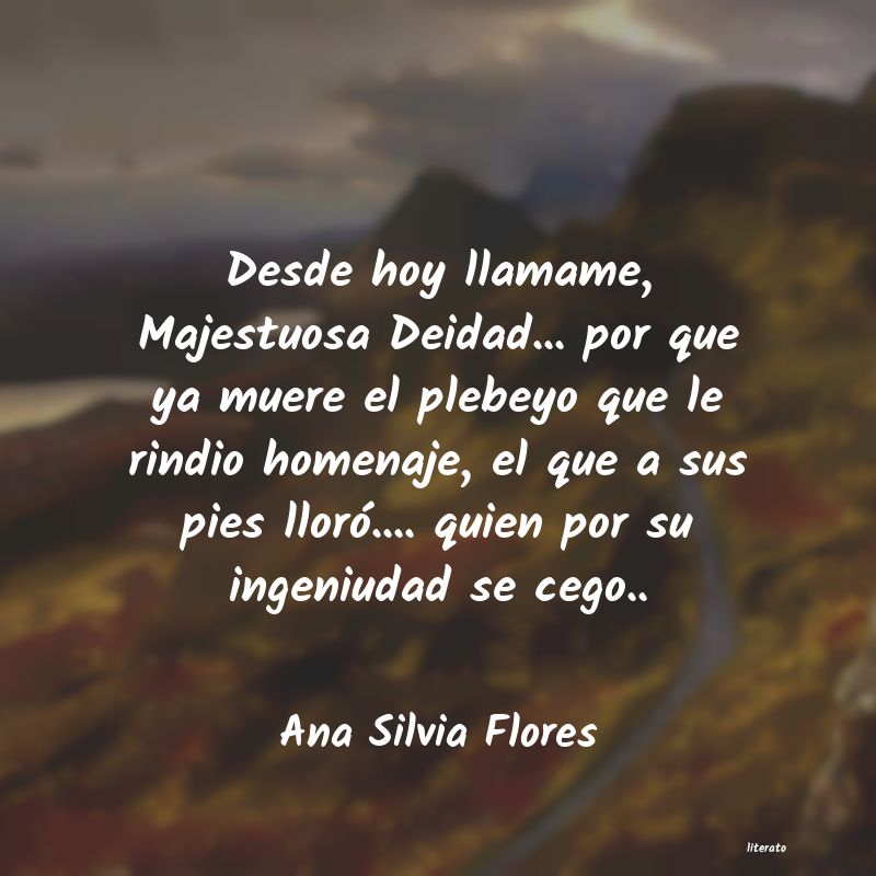 Frases de Ana Silvia Flores