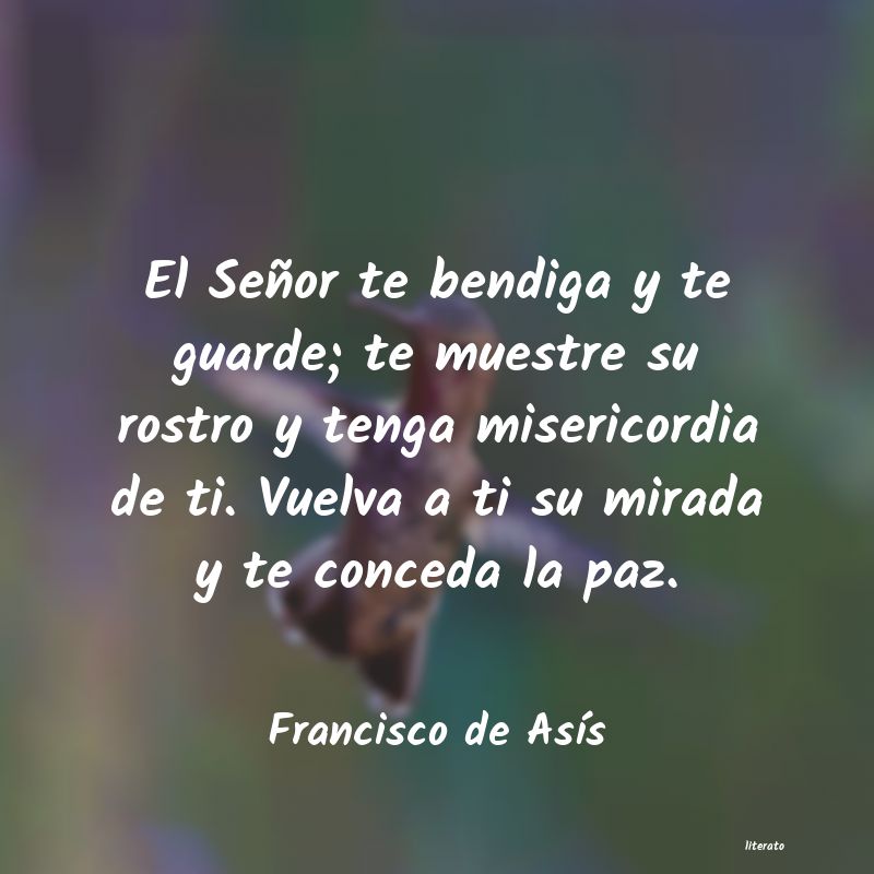 Frases de Francisco de Asís