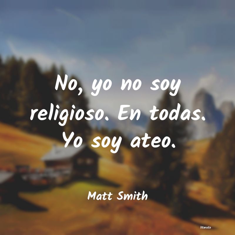 Frases de Matt Smith