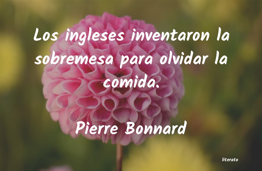 Frases de Pierre Bonnard