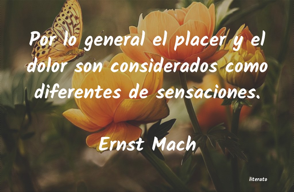 Frases de Ernst Mach