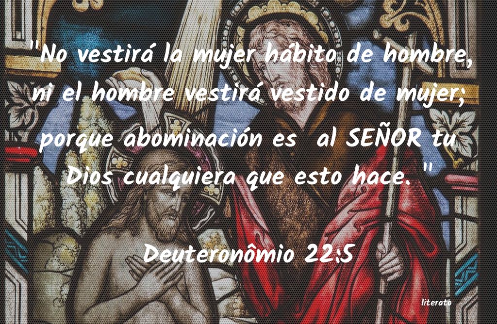 La Biblia - DeuteronÃ´mio - 22:5