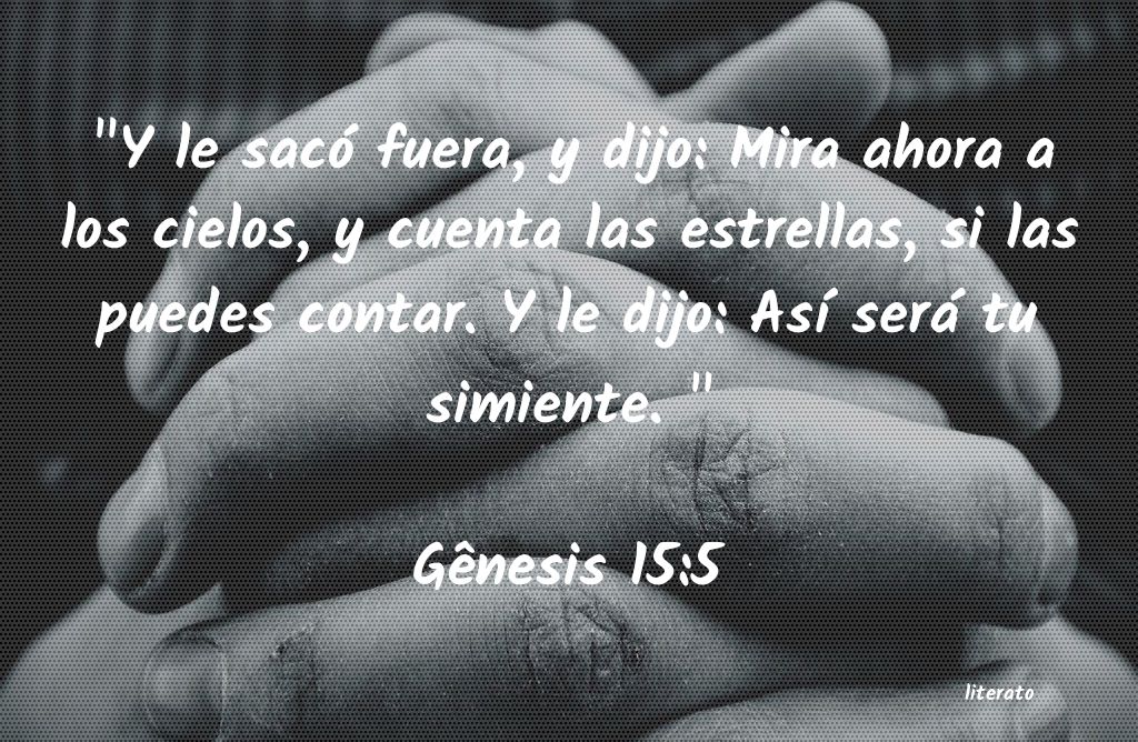 La Biblia G nesis 15 5