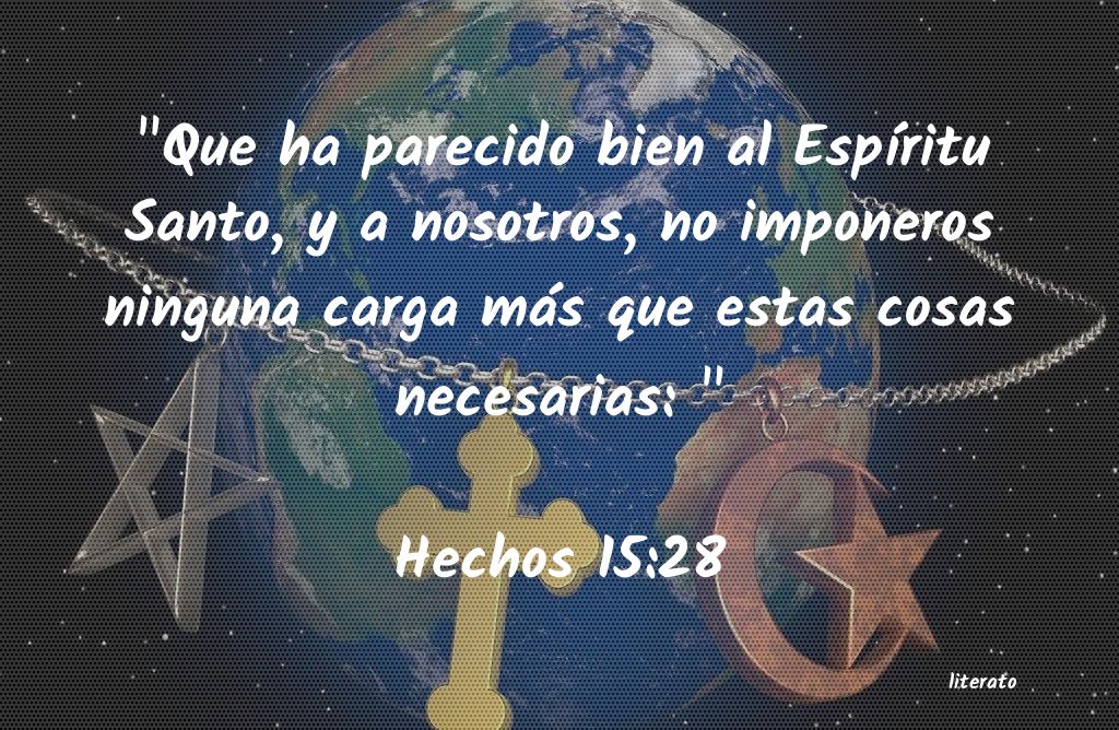 hechos 15 28 29 biblia catolica