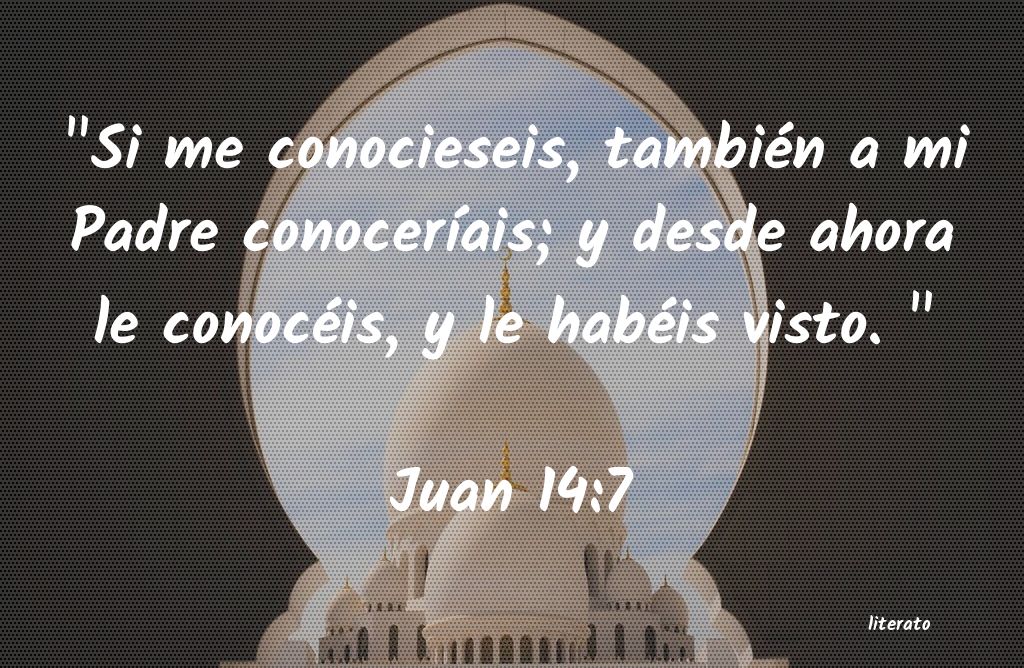 juan 14 5 7 biblia catolica