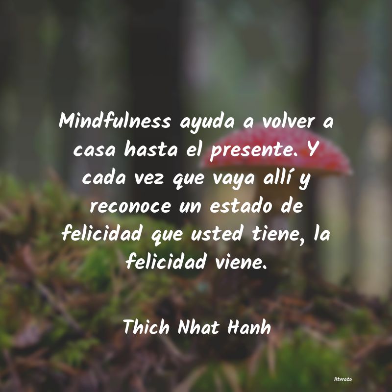 Thich Nhat Hanh: Mindfulness ayuda a volver a c