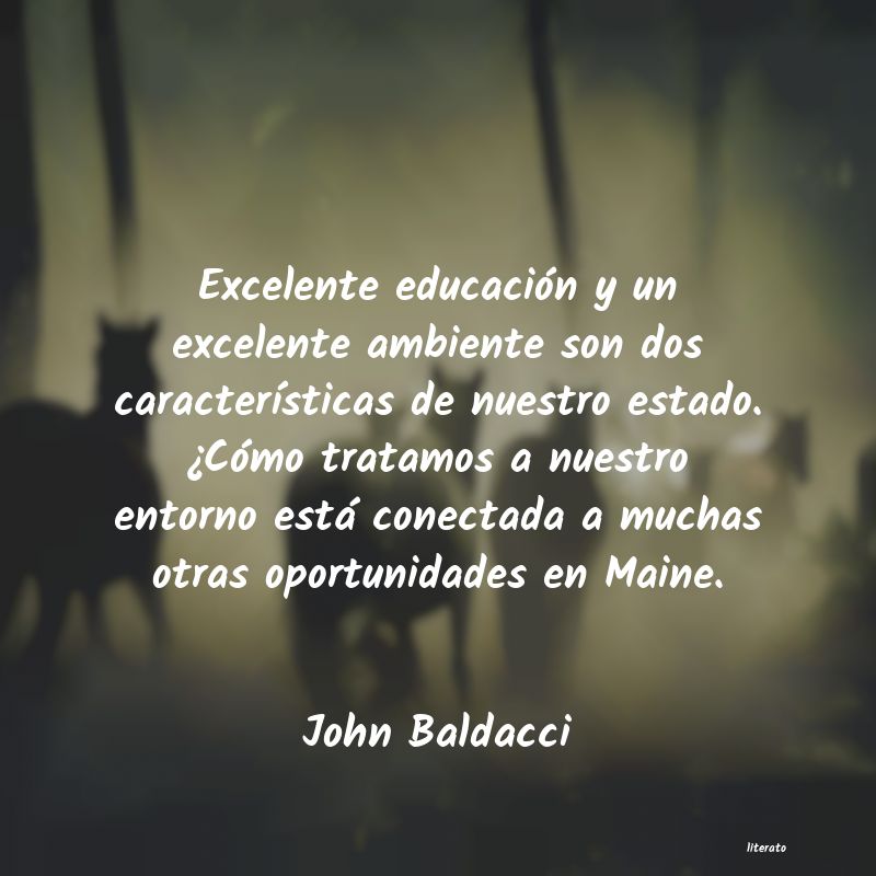 Frases de John Baldacci