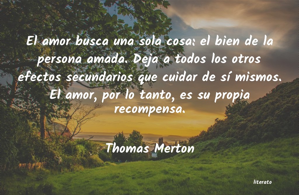 Thomas Merton: El amor busca una sola cosa: e