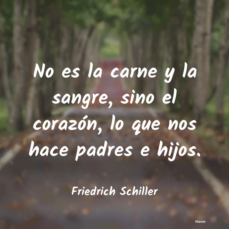 Frases de Friedrich Schiller