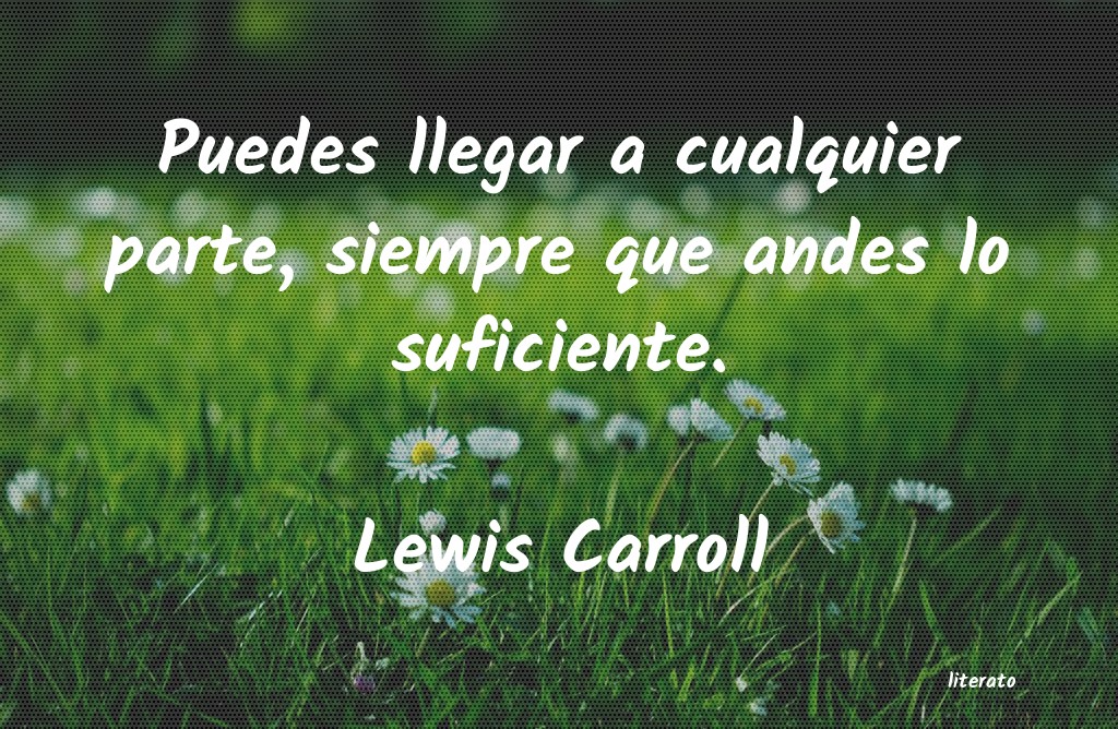 Frases de Lewis Carroll - literato