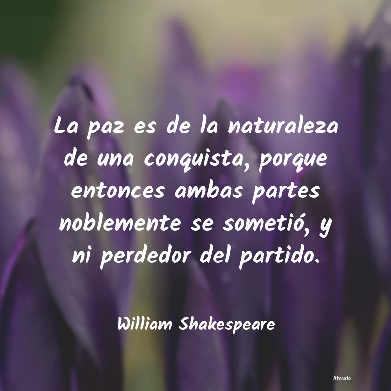 poemas de william shakespeare sobre la naturaleza