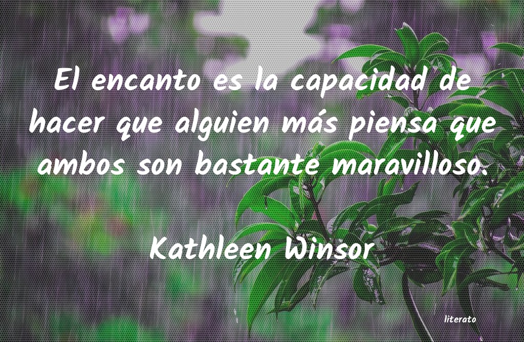 Frases de Kathleen Winsor