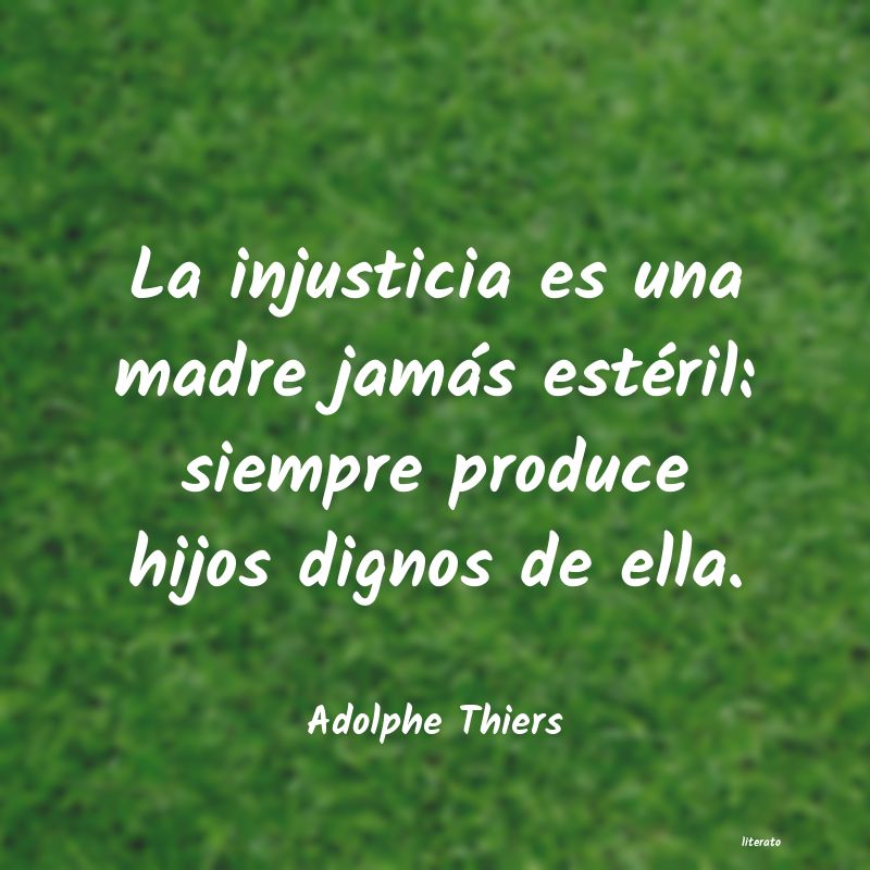 Frases de Adolphe Thiers